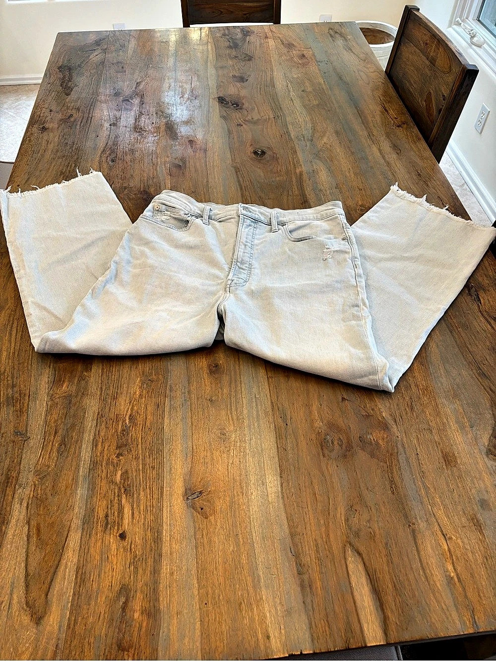 Madewell The Perfect Vintage Wide-Leg Crop Jean Wide-Leg Crop Jeans Blue Waist